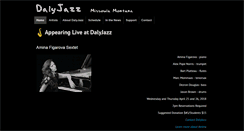 Desktop Screenshot of dalyjazz.com